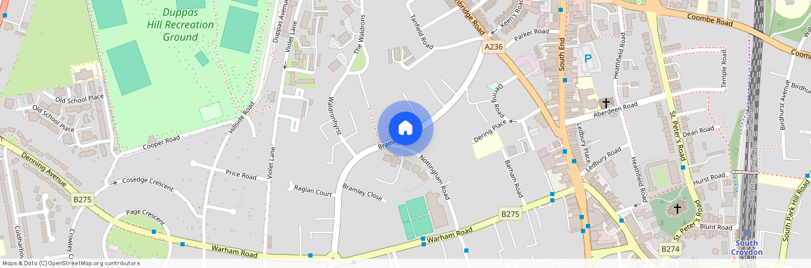 Bramley Hill, South Croydon