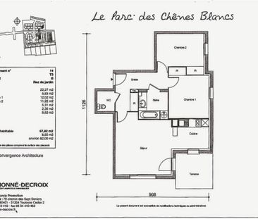Location Appartement 3 pièces 67m² ST SEBASTIEN SUR LOIRE 44230 - Photo 5