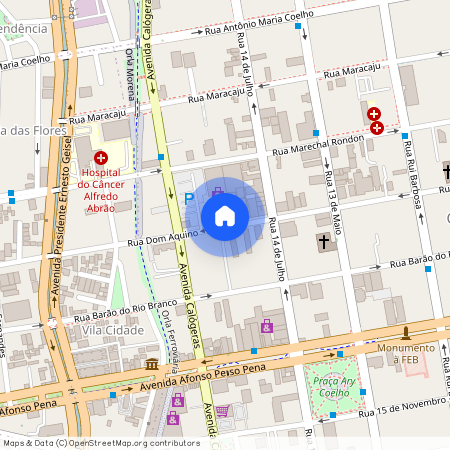 Rua Dom Aquino, Centro, MS, Campo Grande