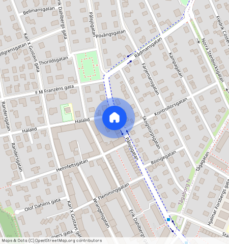 Tågaborg N, Helsingborg, Skåne, Pålsjögatan 49