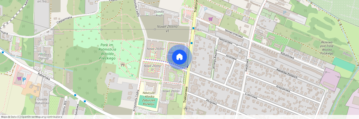 ul. Traktorowa, Złotno, Polesie, Łódź, łódzkie