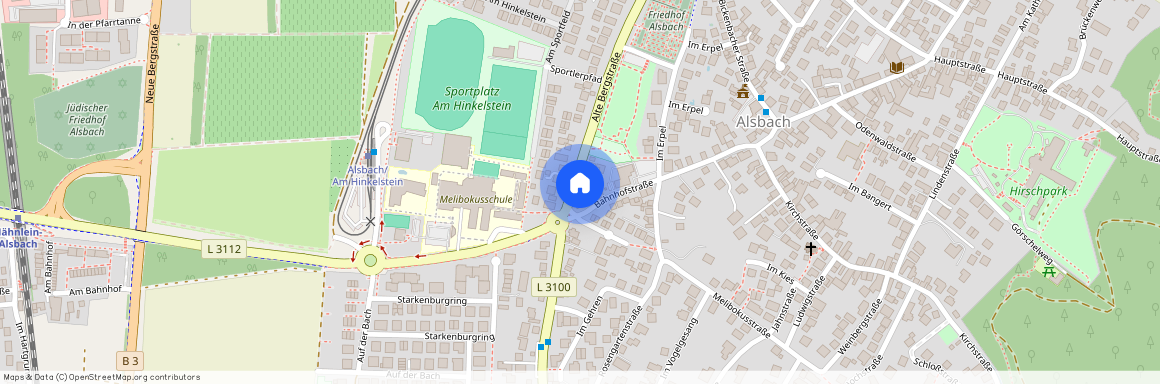 Alte Bergstraße 3, 64665 Alsbach-Hähnlein