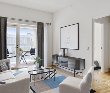 Bygården - Modern lejlighed i lækre materialer med plads til familien - Photo 2