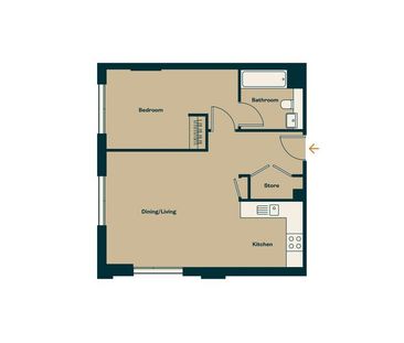 1 bedroom flat to rent - Photo 6