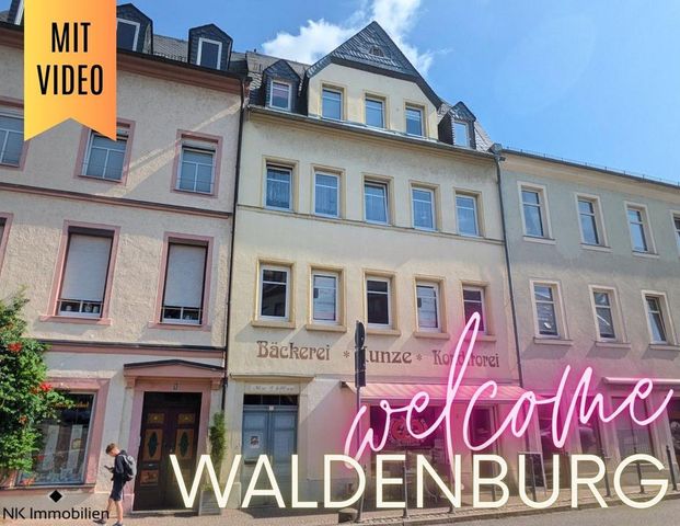 ++ einziehen & wohlfühlen - neue, charmante 2-Raum Wohnung direkt am Markt in Waldenburg ++ - Foto 1