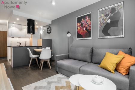 Funkcjonalne mieszkanie 38 m2 z widokiem na Wisłę w inwestycji „Zabłocie Residence” - Zdjęcie 5