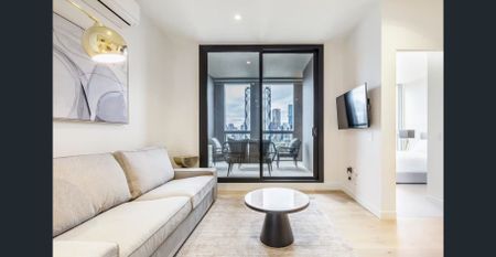 Luxury fully furnished apartment [one bed plus study] - Photo 4