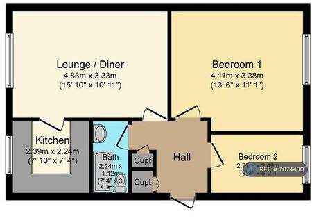 2 bedroom flat to rent - Photo 4