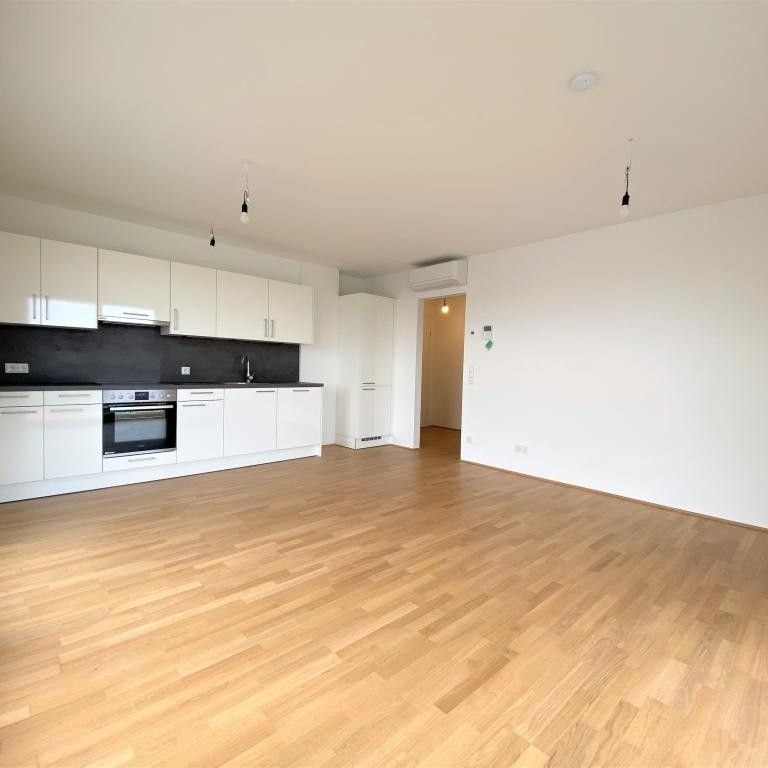 30m² TERRASSENFLÄCHE - klimatisierte 3 Zimmer Neubauwohnung in der Koloniestraße - Photo 1