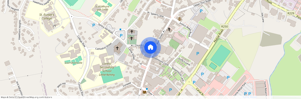 1, 26/28 Main Street, Letterkenny, Co.Donegal F92 E9PN, Cathedral Court