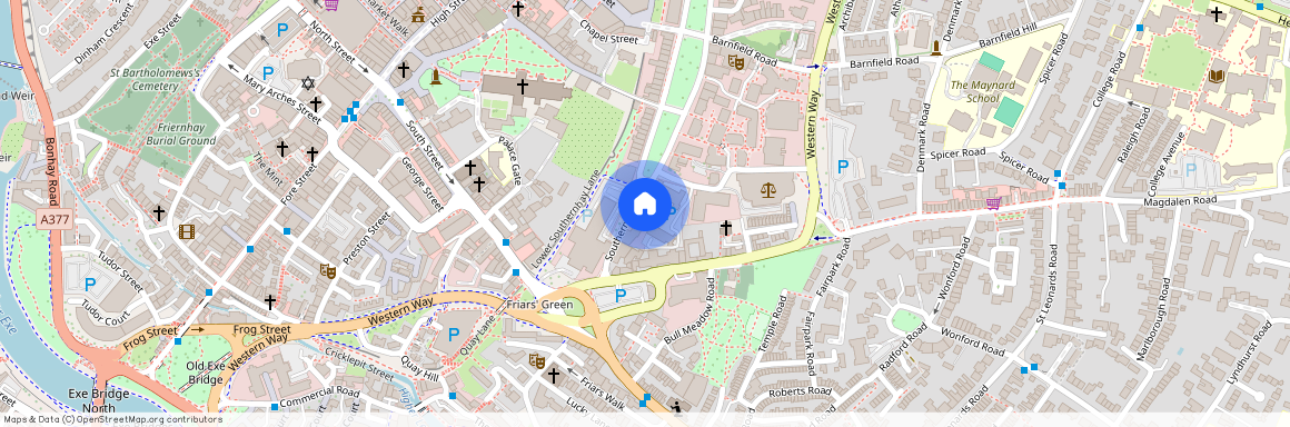 Plot Dean Clarke Lofts, Classic Bigger 1-Bed Apartment at Nationwide, Southernhay Gardens, EX1