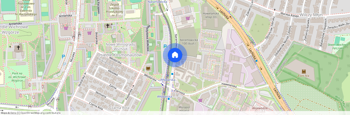Poznań Winogrady, Naramowicka