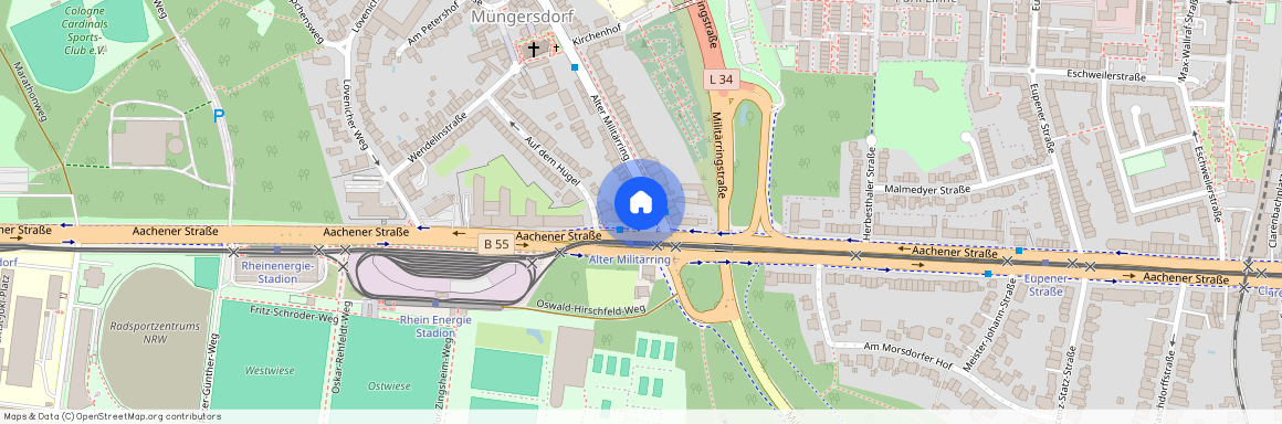 Alter Militärring 1, 50933 Lindenthal - Köln Müngersdorf