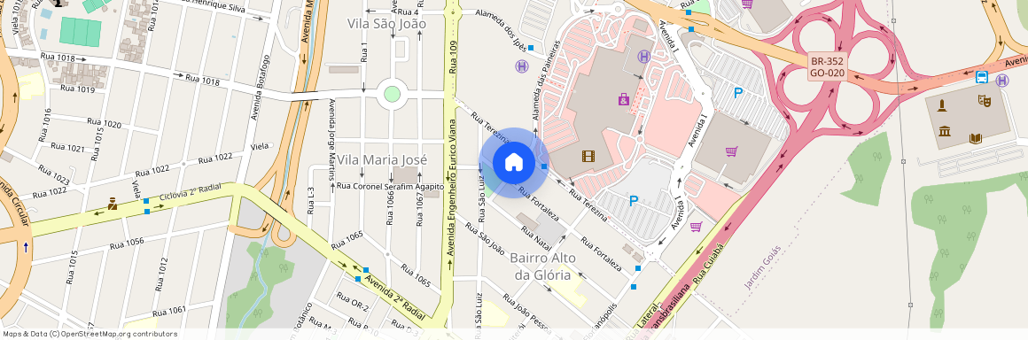 Rua Salvador, Alto da Glória, Goiânia - GO, 74815-715, Brazil