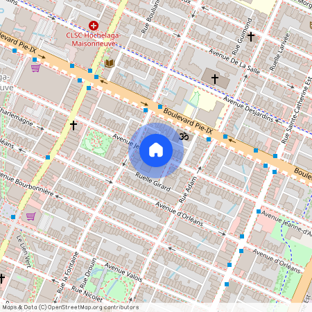 rues Adam / Jeanne d'Arc, Mercier-Hochelaga-Maisonneuve, Mercier-Hochelaga-Maisonneuve, Ile de Montréal, H1W 3T9