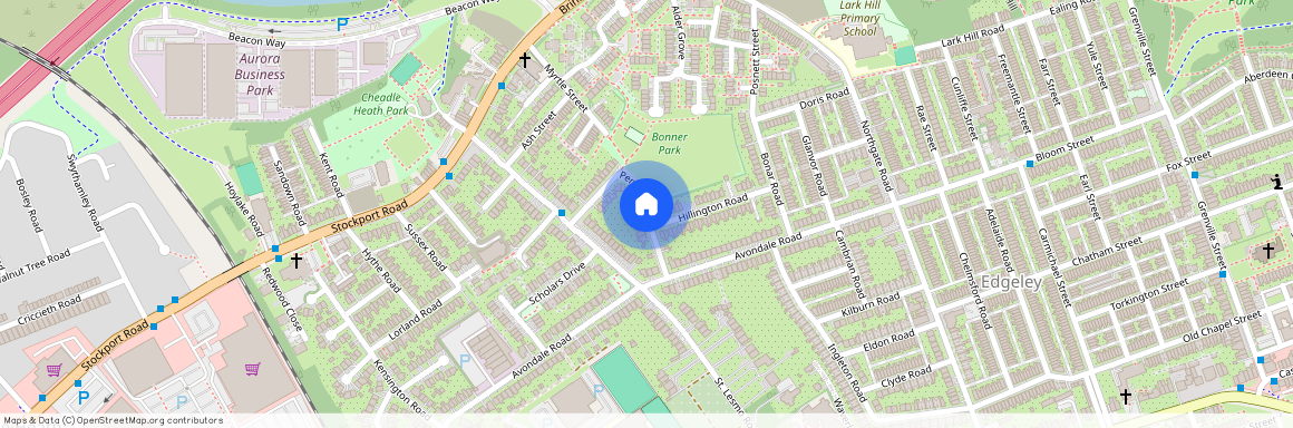 Penrhyn Road, Stockport, Greater Manchester, SK3