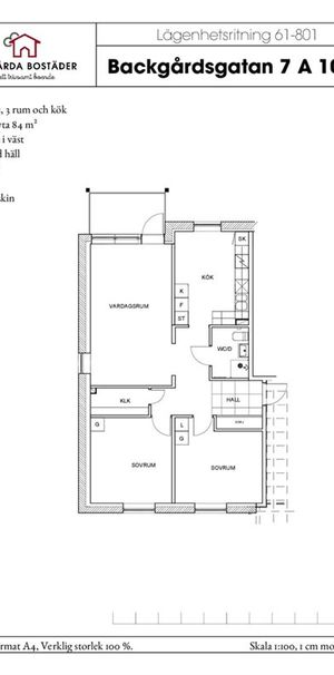 Backgårdsgatan 7 A - Foto 2