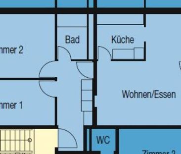 3.5 Zimmer, 75 m², 1. Stock - Photo 2