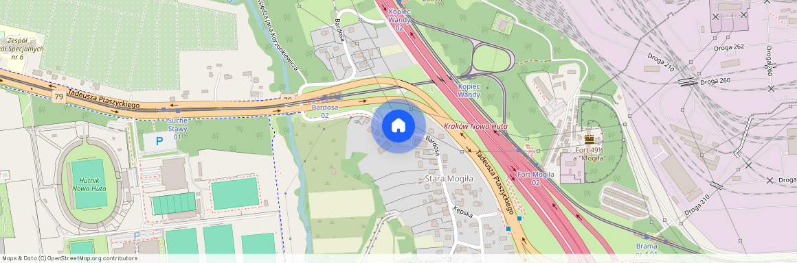 ul. Bardosa, Mogiła, Nowa Huta, Kraków, małopolskie