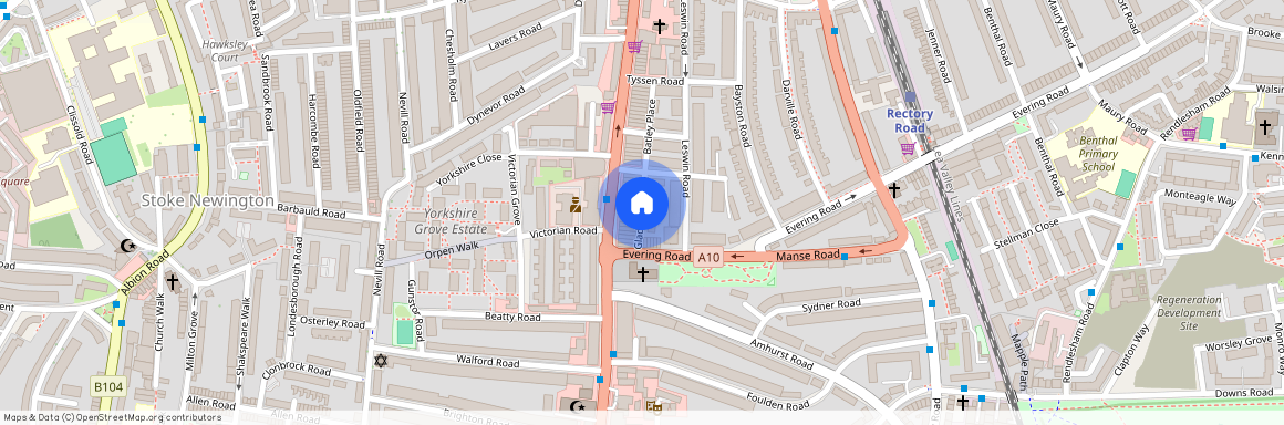 Glading Terrace, Stoke Newington, London N16