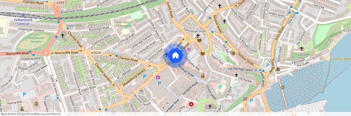 Shellons St, Folkestone, Kent, CT20