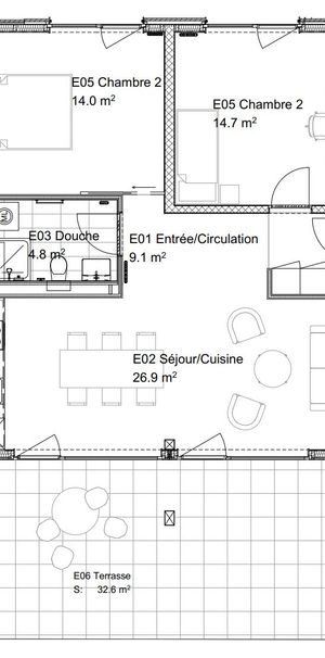 3.5 Zimmer, 87 m² - Foto 1