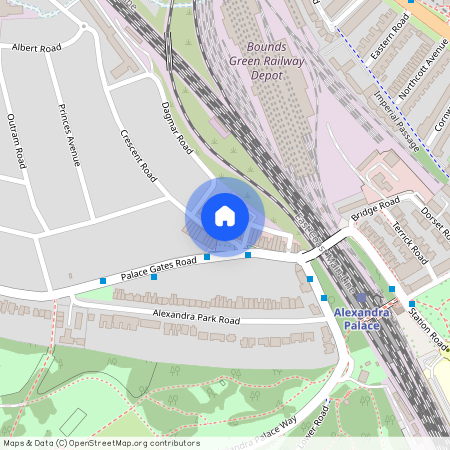 5 Crescent Road, N22