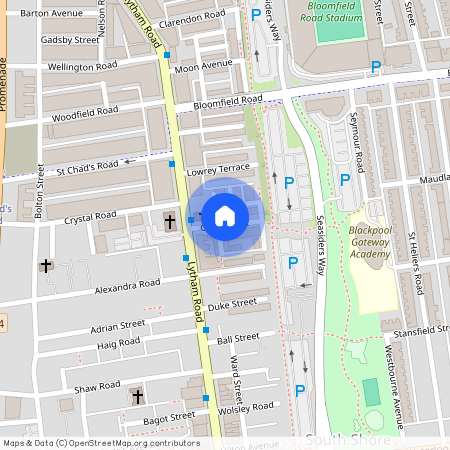 Clare St, Blackpool, FY1