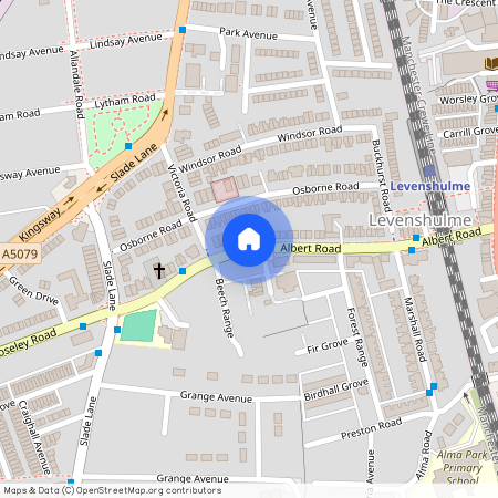 Albert Road, Manchester, M19