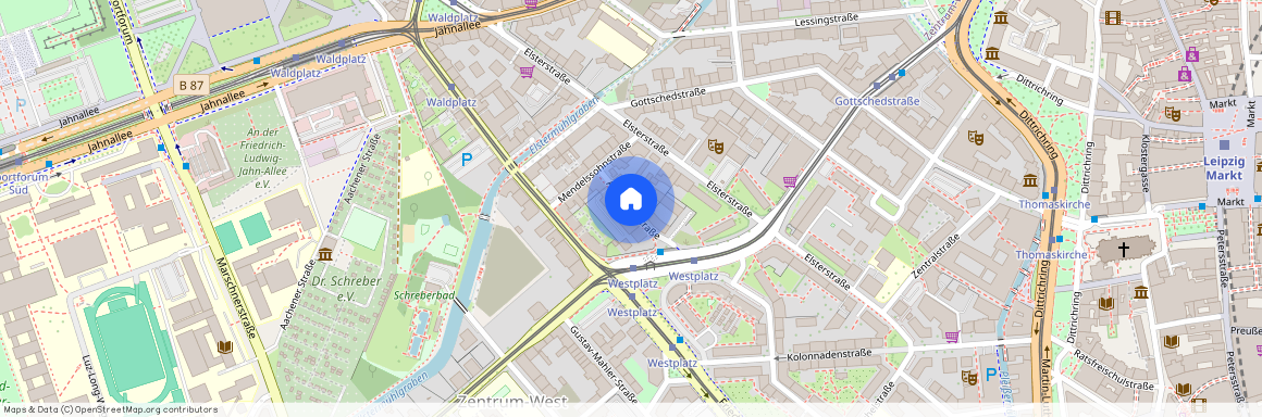 Alexanderstraße, 04107 Leipzig - Leipzig, Zentrum