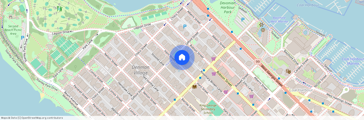 1877 Haro Street near Denman Street, Vancouver, Vancouver, Metro Vancouver, V6G