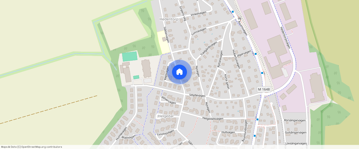 Slåttervägen, Kristianstad