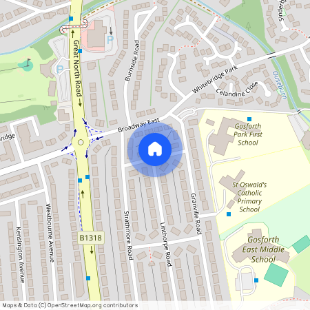 Grange Road, Gosforth, Newcastle upon Tyne, Tyne and Wear, NE3 5LA