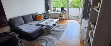 Schöne 1 Zimmer Wohnung möbliert mit Balkon und Garage - Foto 1