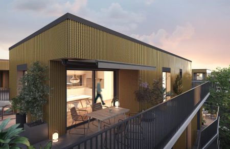 3.5 pièces neuf en attique avec terrasse de 28m2 - C17-403 - Photo 3