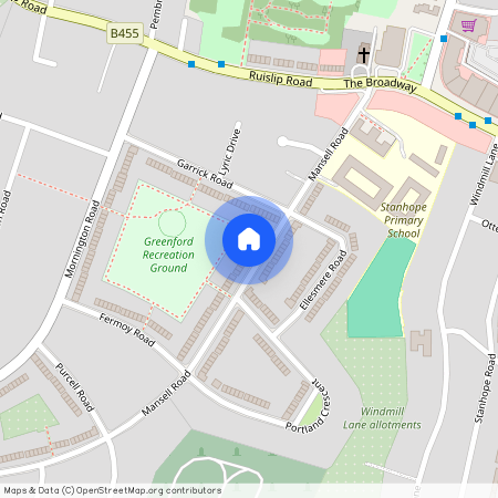 MANSELL ROAD, GREENFORD, MIDDLESEX, LONDON UB6