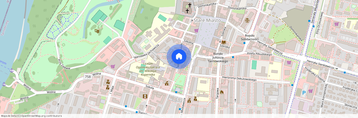 ul. Tadeusza Kościuszki, Tarnobrzeg, podkarpackie