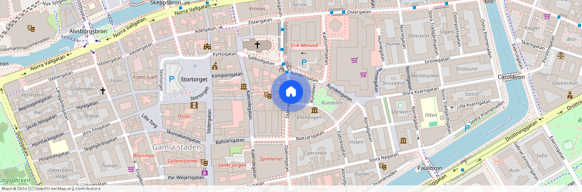 Djäknegatan 4, Centrum