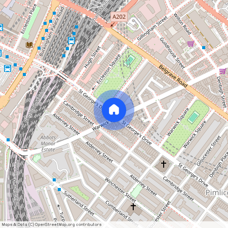 Eccleston Square, Pimlico, Westminster, London, SW1V