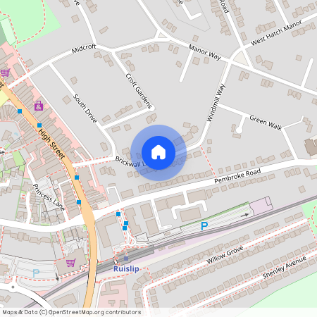 Brickwall Lane, Ruislip HA4, West London