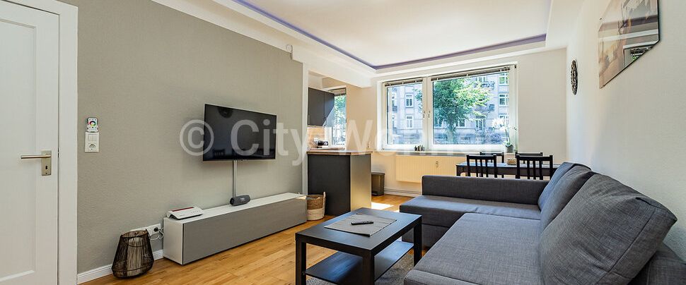 Möblierte 2-Zimmerwohnung in Hamburg-Eimsbüttel - Photo 1