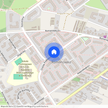 ul. Unitów Podlaskich, Siedlce, mazowieckie