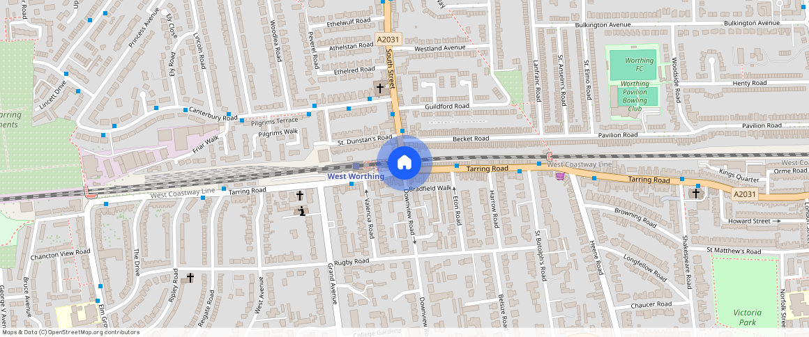 New Broadway, Tarring Road, Worthing