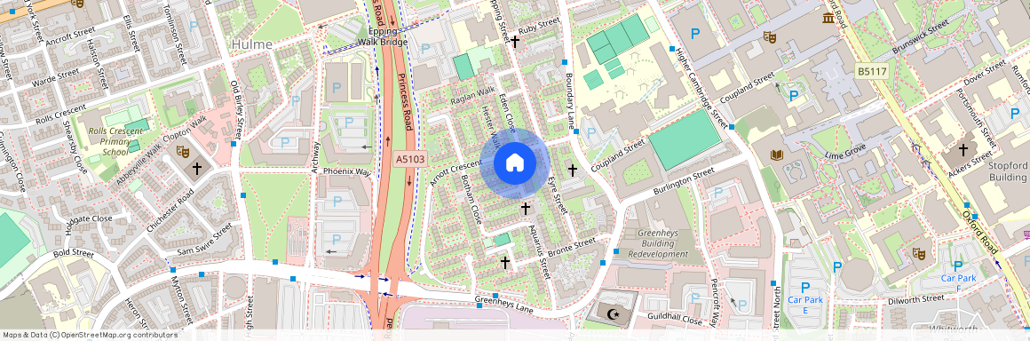 Greater Manchester, M15, Brennan Close, Manchester