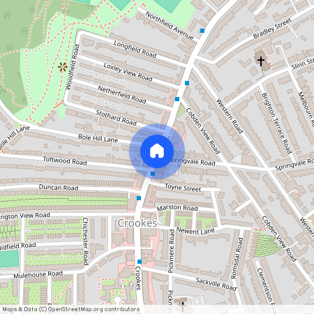 Northfield Road, Crookes, Sheffield, S10