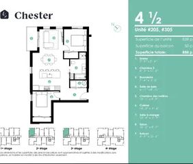 Appartement · 102 m² · Salaberry-de-Valleyfield - Photo 3