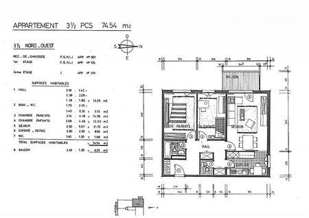 3.5 pièces dans un quartier proche de toute commodité et convivial - Photo 4