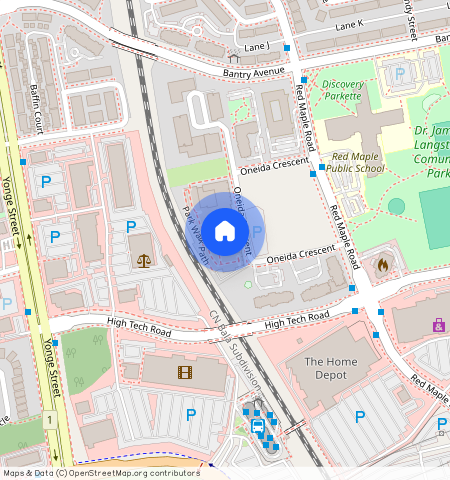 ** Oneida Crescent, Richmond Hill