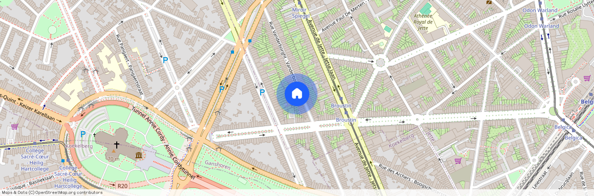 Rue Vanderborght, 101, 2, 1090, Jette