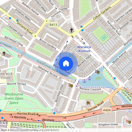 Blomfield Road, Little Venice, London